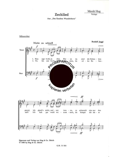 Zechlied